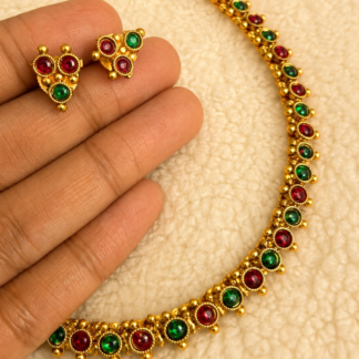 Navaratna Bloom Necklace